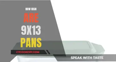 The Height of 9x13 Pans: How Tall Do They Stack Up?
