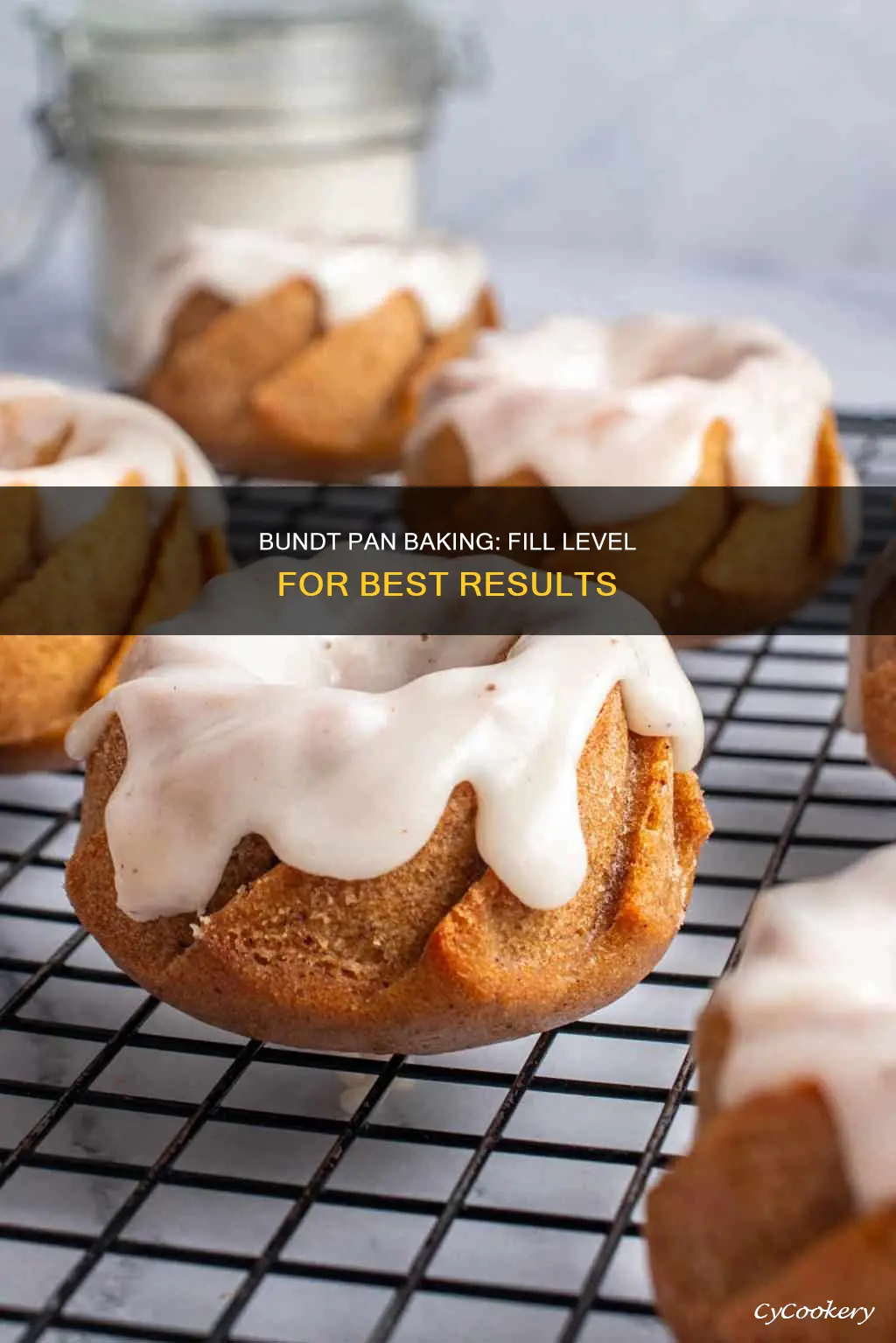 how high do you fill a 6 cup bundt pan