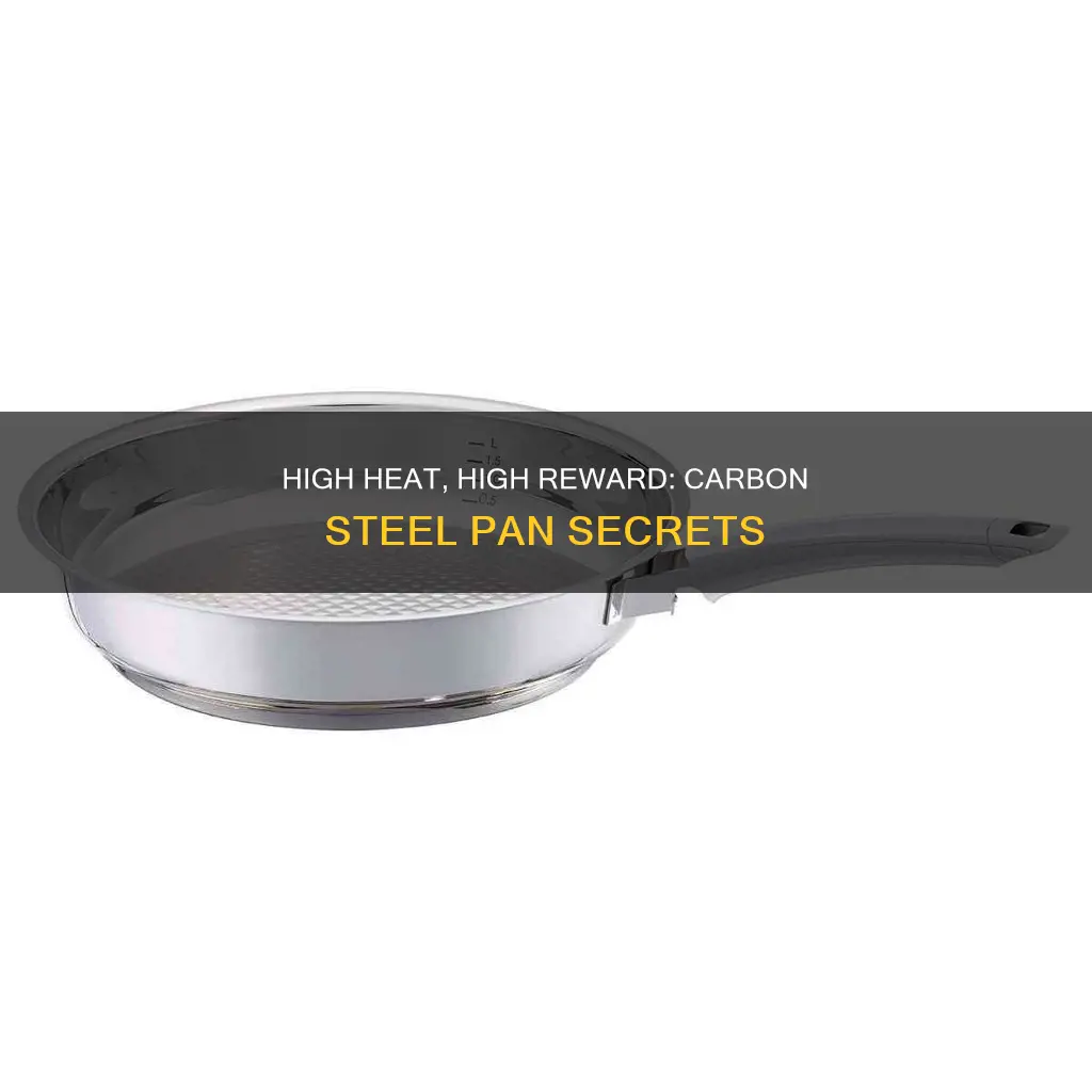 how high heat carbon stel pan