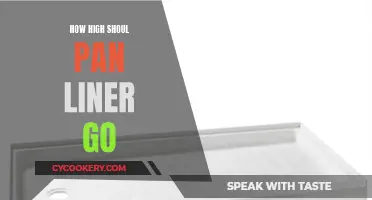 The Perfect Pan Liner Height: How High is Too High?