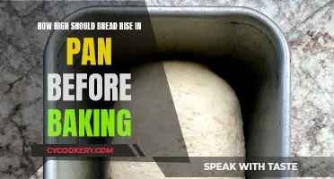 Bread Baking: The Ideal Rise Height for Pans