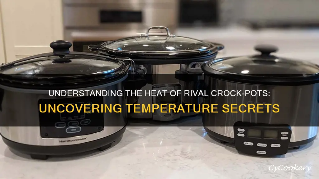 how hot do rival crock pots get