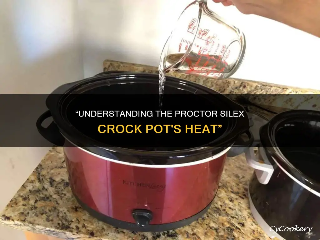 how hot does 2 quart proctor silex crock pot get