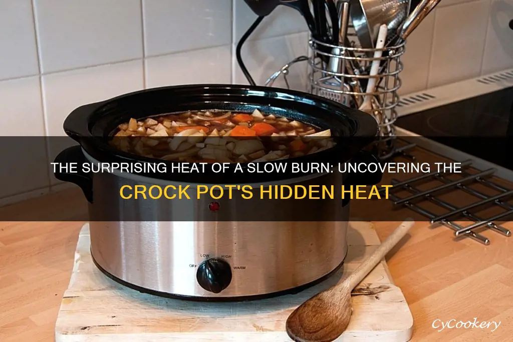 how hot does a cock pot get