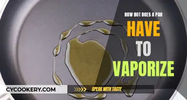 The Perfect Pan Temperature for Vaporizing