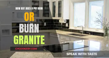 Pot-Scorched Stone: The Heat Threshold of Granite Countertops