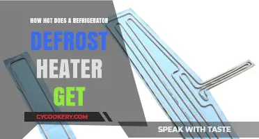 Refrigerator Defrost Heater Temperatures: How Hot Do They Get?