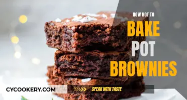 The Perfect Temperature for Baking Pot Brownies