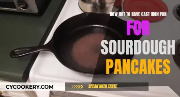 The Perfect Heat: Mastering the Cast Iron Pan for Sourdough Pancakes