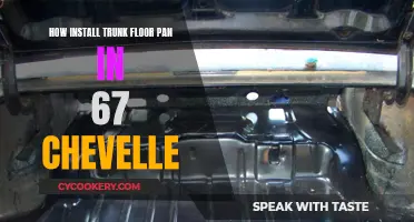 Trunk Floor Pan Installation Guide for Your 67 Chevelle