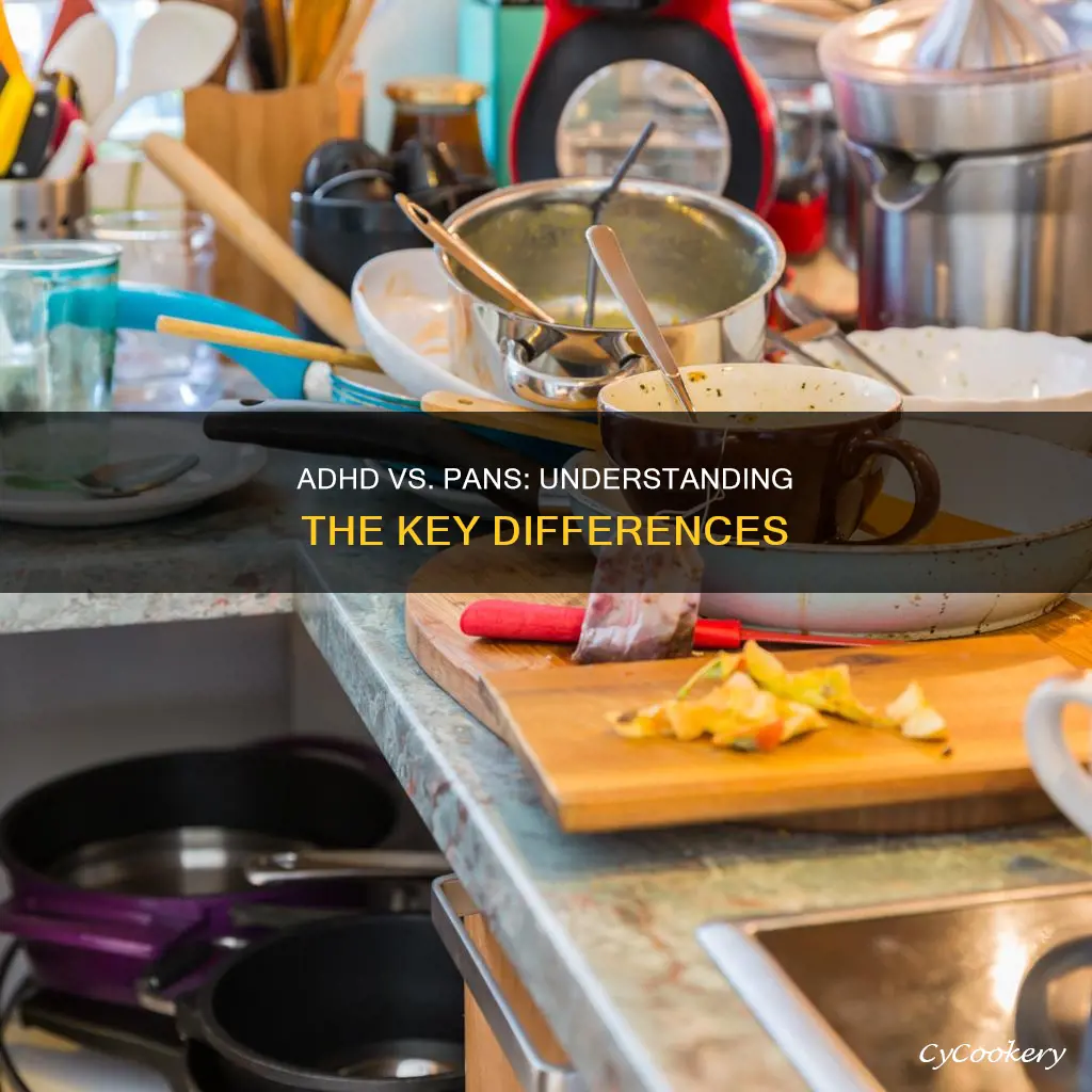 how is adhd different from pans