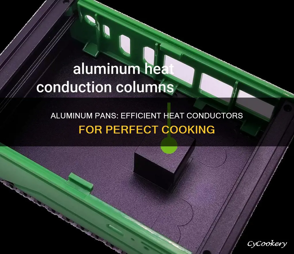 how is aluminum pan a good conductor of heat