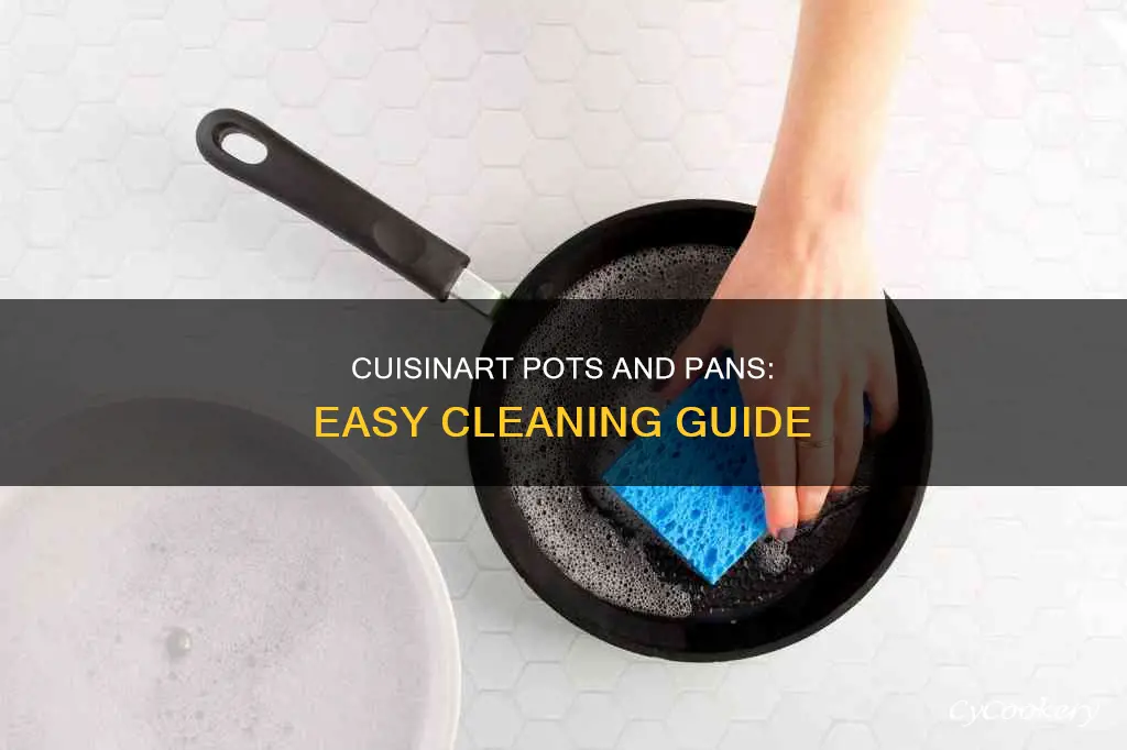 how is clean cuisinart pots and pans