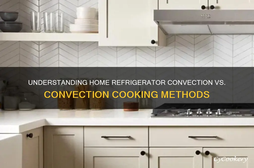 how is home refrigerator convection to convection