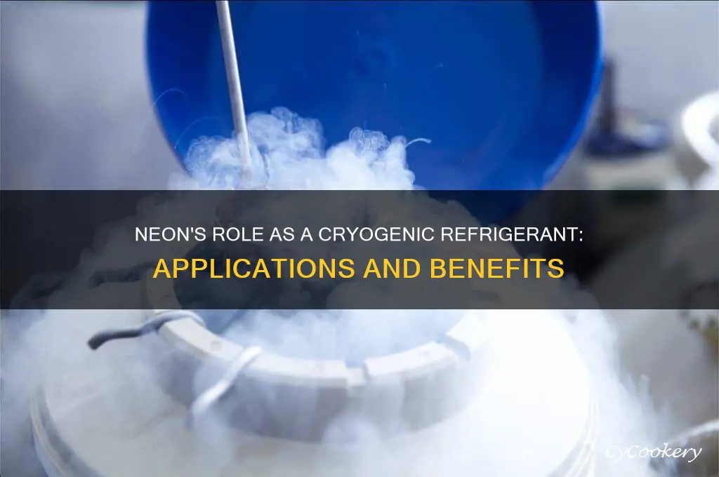 how is neon used as a cryogenic refrigerant