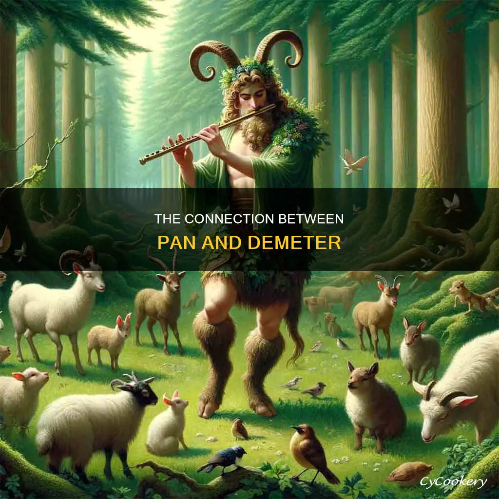 how is pan related to demeter