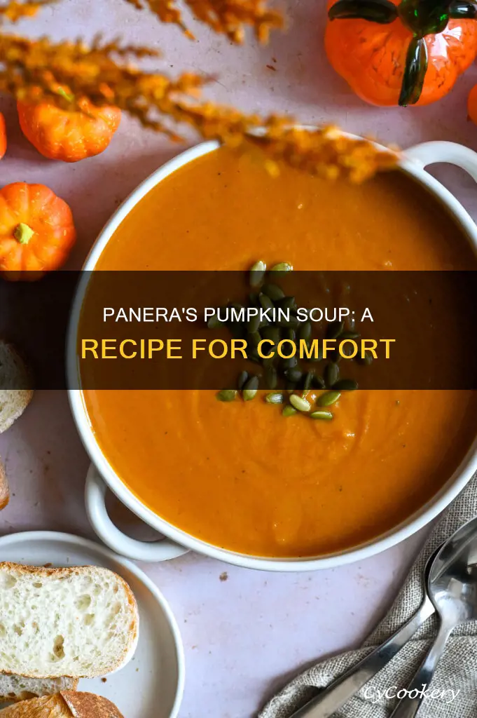 how is panara breads pumkin soup made