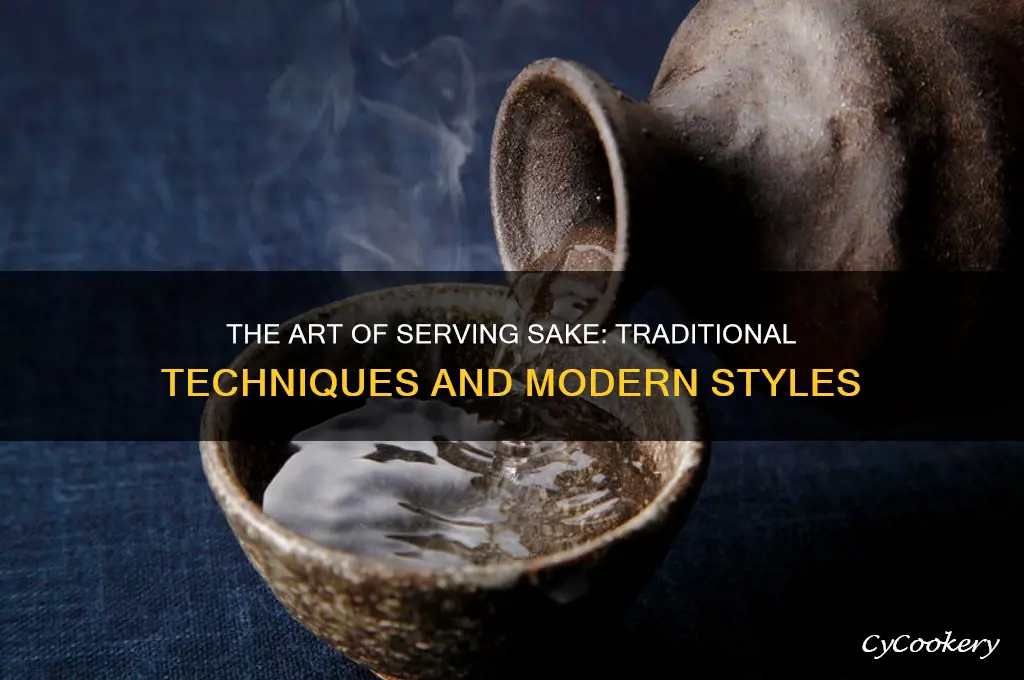 how is sake served