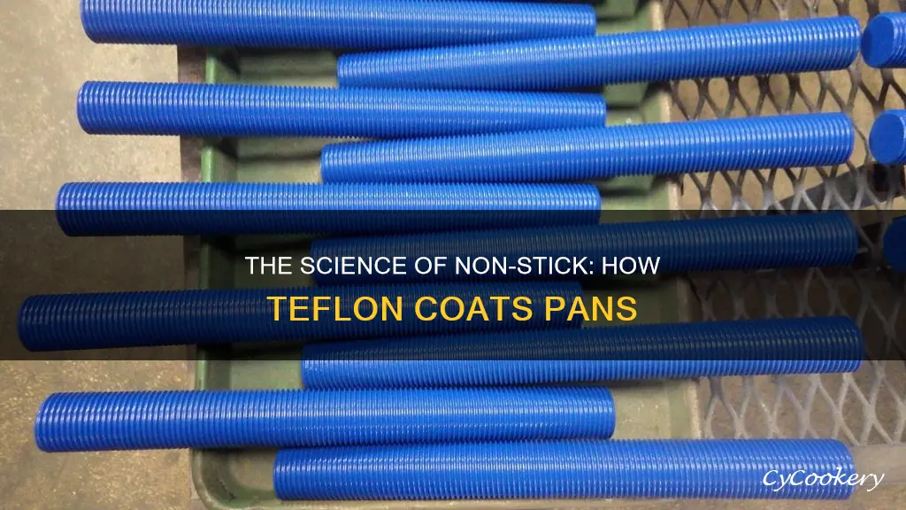 how is teflon applied to pans