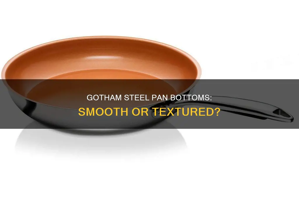 how is the bottom of gotham steel pan