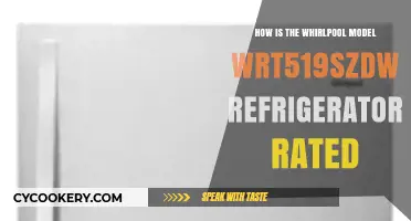 Whirlpool WRT519SZDW Refrigerator Review: Performance, Features, and Ratings