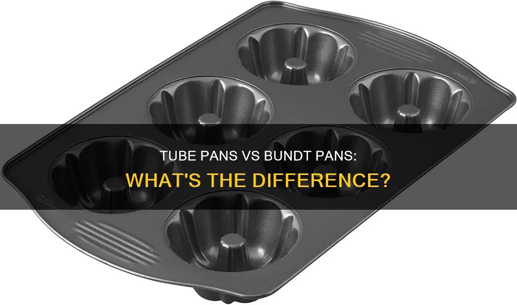 how is tube baking pan different than a bundnt pan
