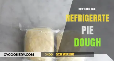 Refrigerating Pie Dough: How Long Can It Stay Fresh?