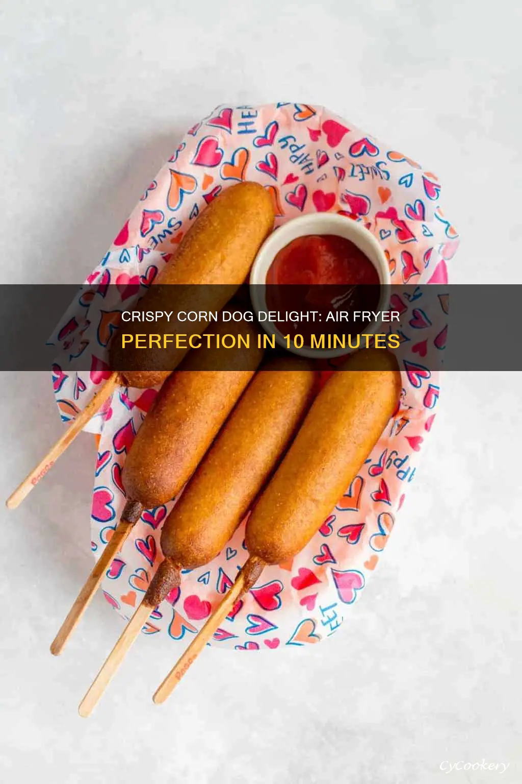 how l9ng to cook corn dog in air fryer