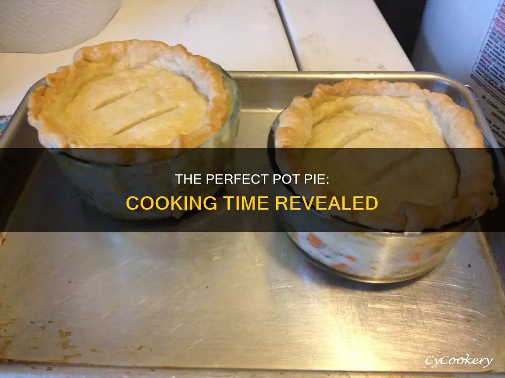 how l9ng to cook pot pie