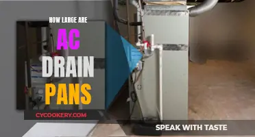The Size of AC Drain Pans: How Large Are They?