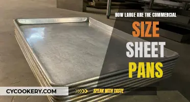 Commercial Sheet Pans: Standard Sizes