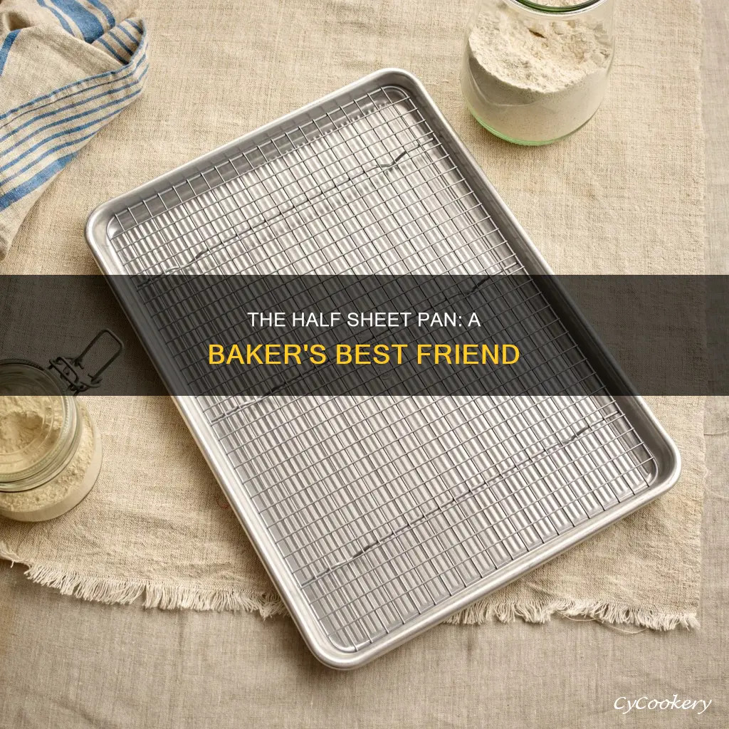 how large half sheet pan