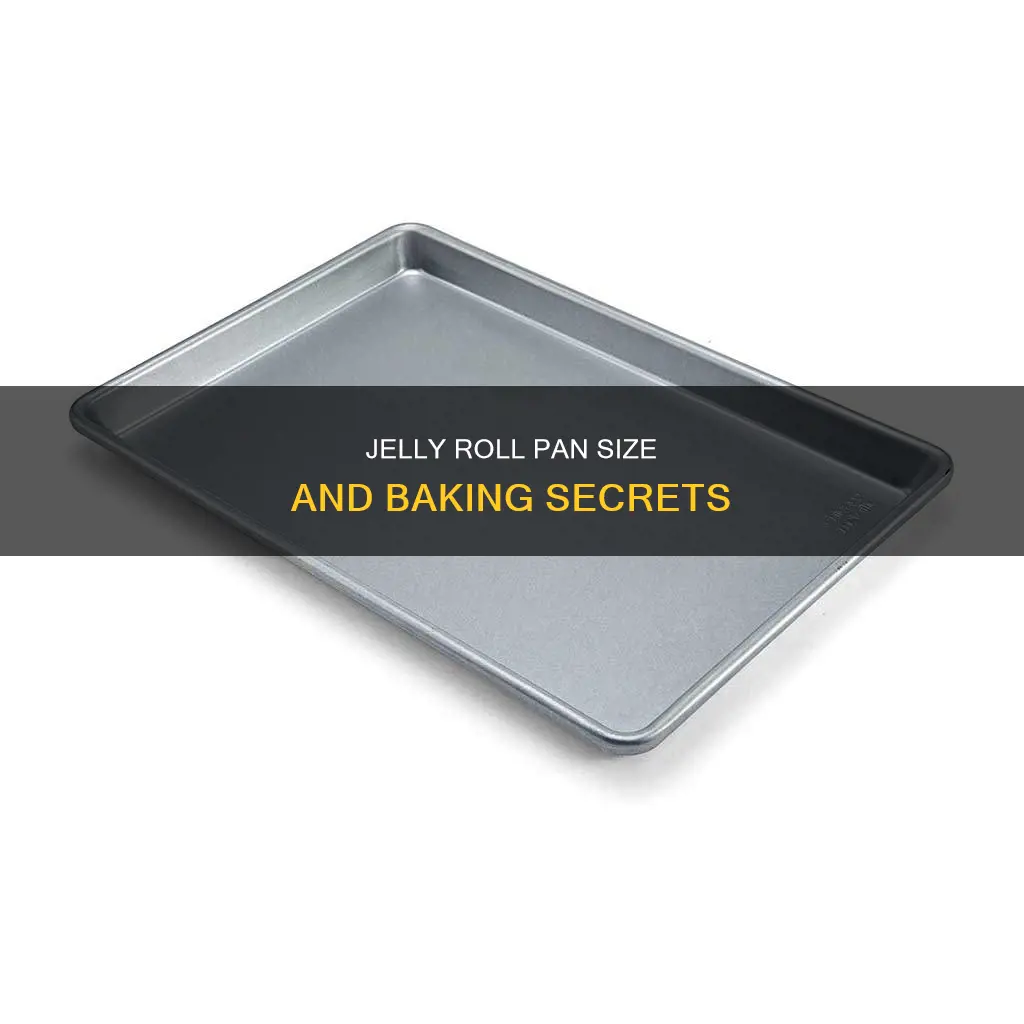 how large is a half sheet jelly roll pan
