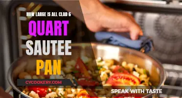 Large All-Clad 6-Quart Saute Pan: How Big Is It?