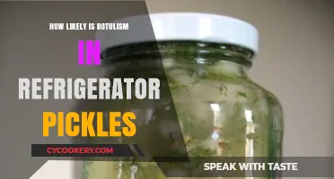 Botulism Risk in Refrigerator Pickles: What You Need to Know