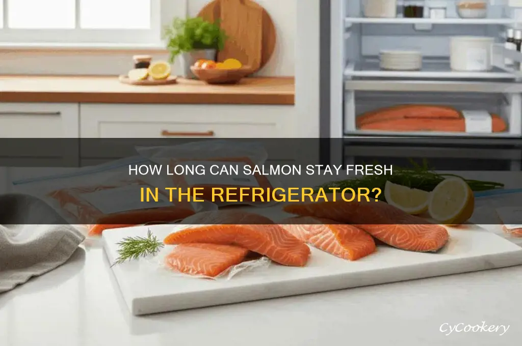 how ling can salmonbe refrigerator