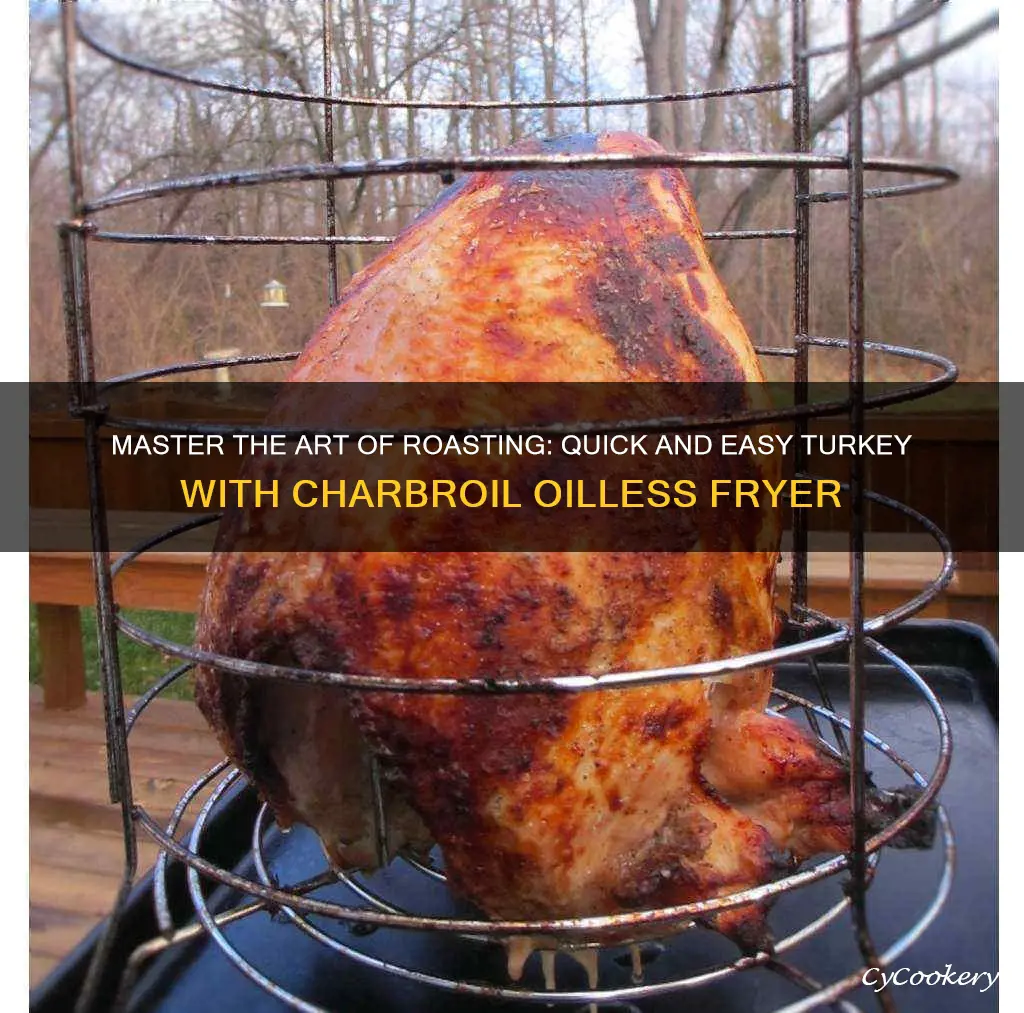 how ling to cook turkey with charbroil oilless fryer