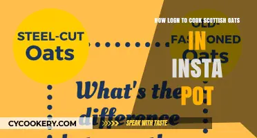 The Perfect Scottish Oats: Instant Pot Cooking Time