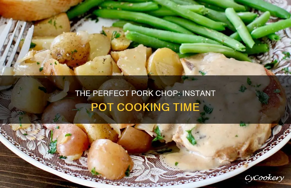 how lojg to cook porkchop in insta pot