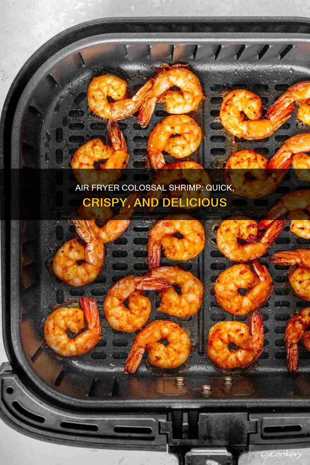 how lon to cook colossal shrimp in air fryer