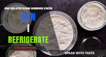 Refrigerating Sourdough Starter: Timing After Feeding for Optimal Results