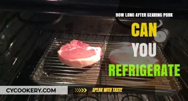 Searing Pork: Optimal Refrigeration Timing for Freshness and Safety