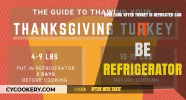 Refrigerating Defrosted Turkey: Safe Storage Time After Thawing Explained