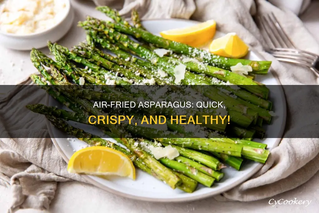 how long air fryer asparagus at 400