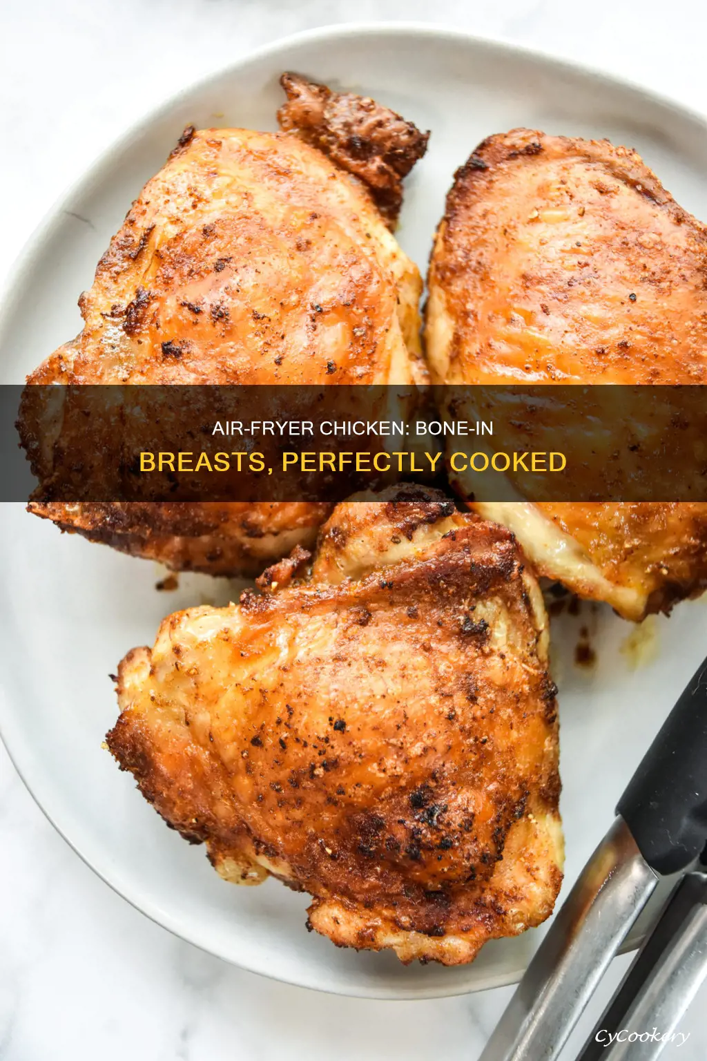 how long air fryer bone in chicken breast