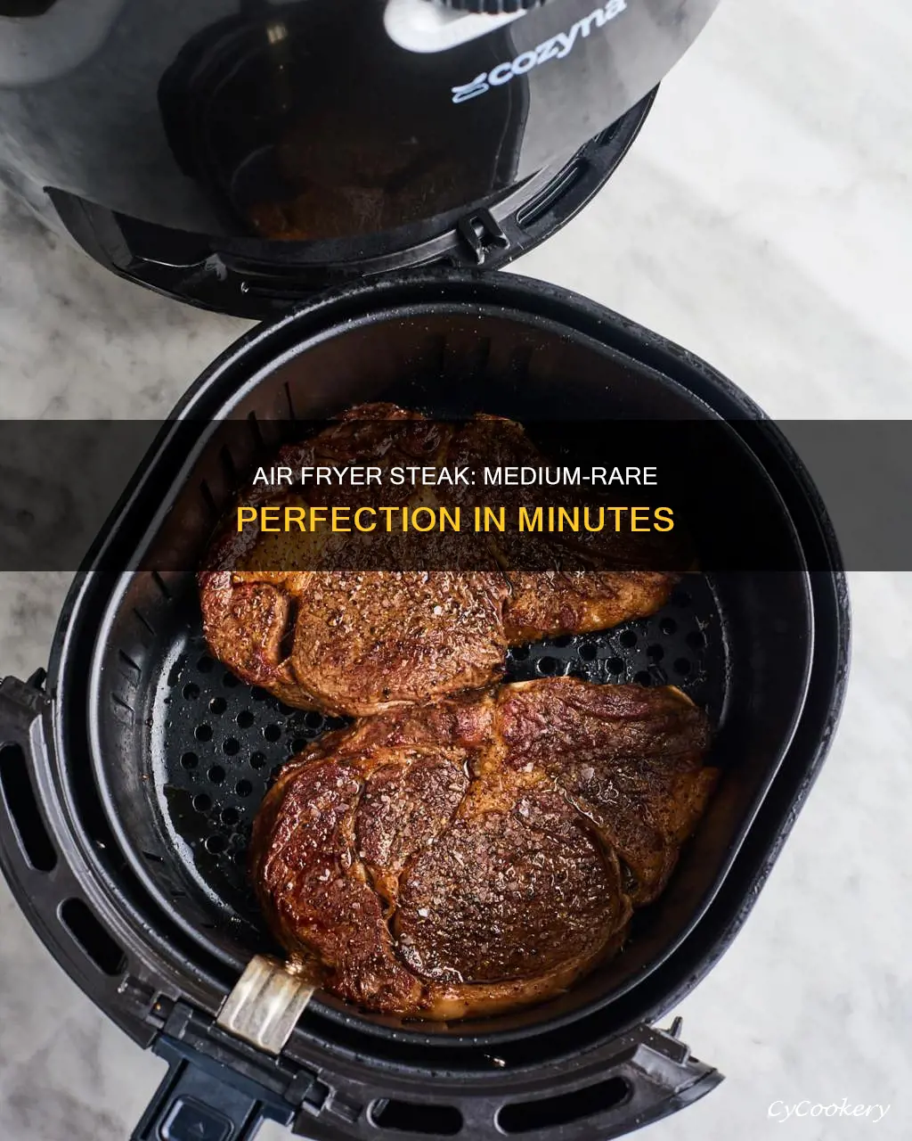 how long air fryer steak medium rare