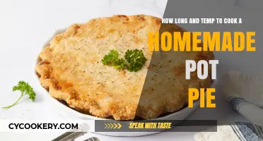 Perfect Pot Pie: Cooking Time and Temperature Guide