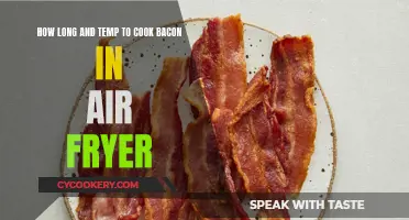 Crispy Bacon in Minutes: Air Fryer Cooking Times Revealed