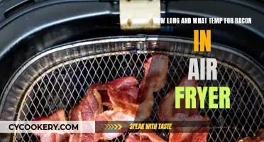 Perfect Air-Fried Bacon: Time and Temperature Guide