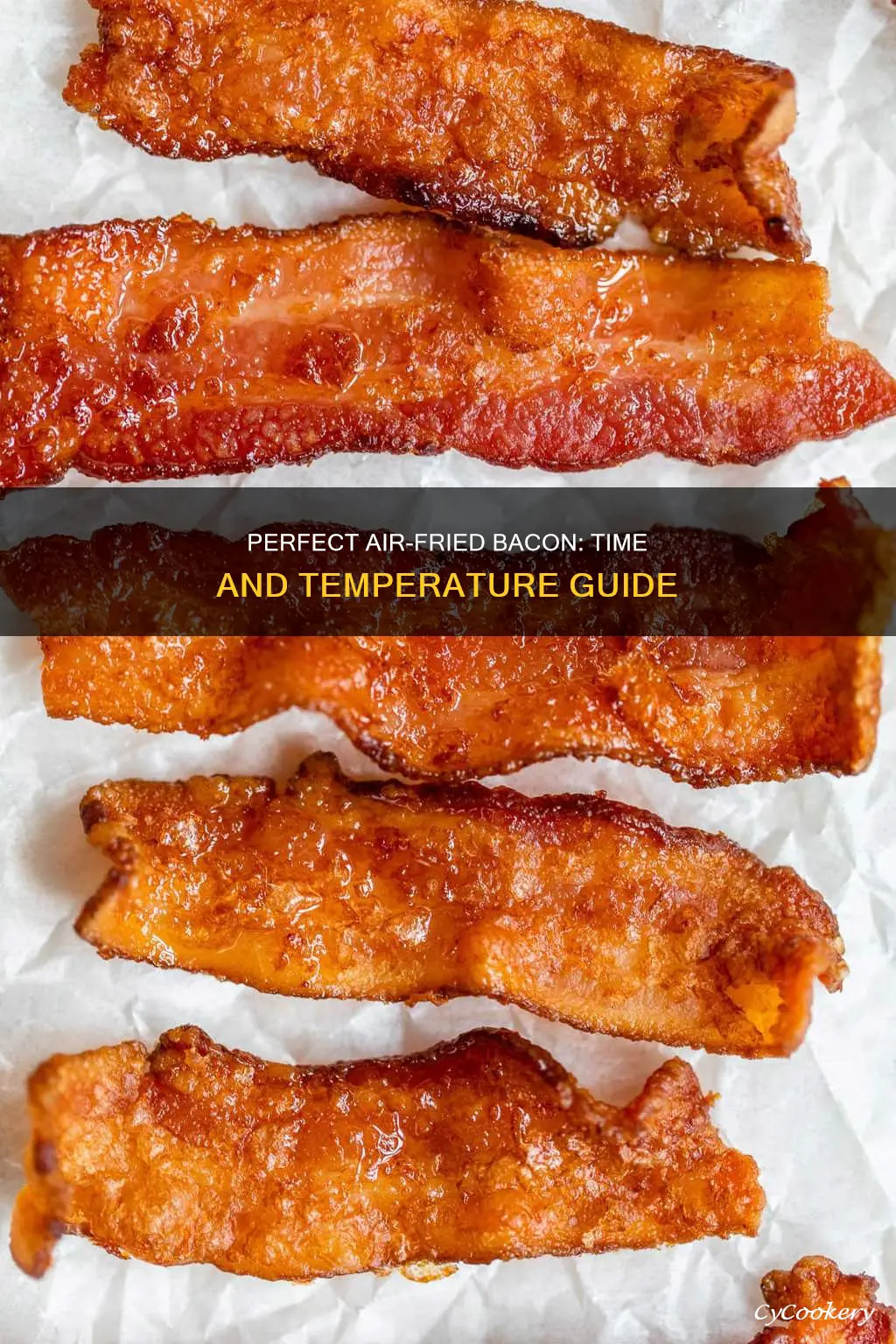 how long and what temp for bacon in air fryer